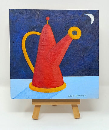 Red Tea Pot by Max Grover