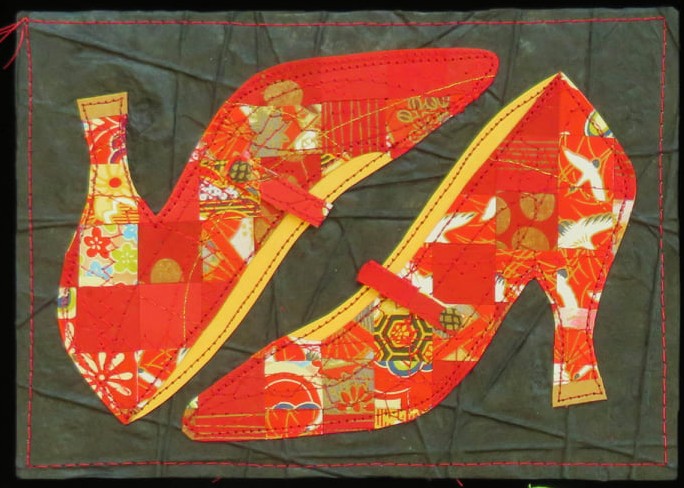 Large Hand Stitched Cards by RedThread Textile