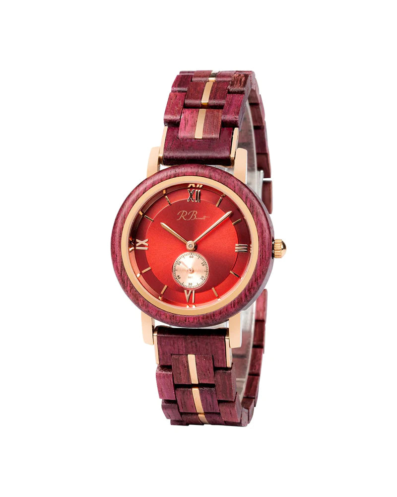 Ruby - Wooden Watch