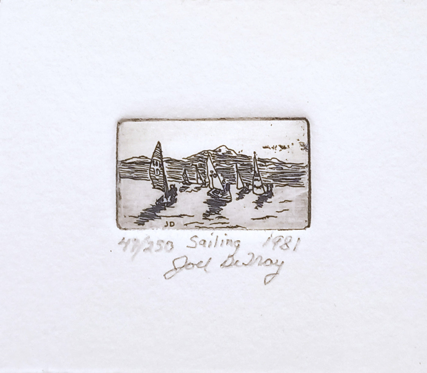 Mini Etchings by Joel DeTray