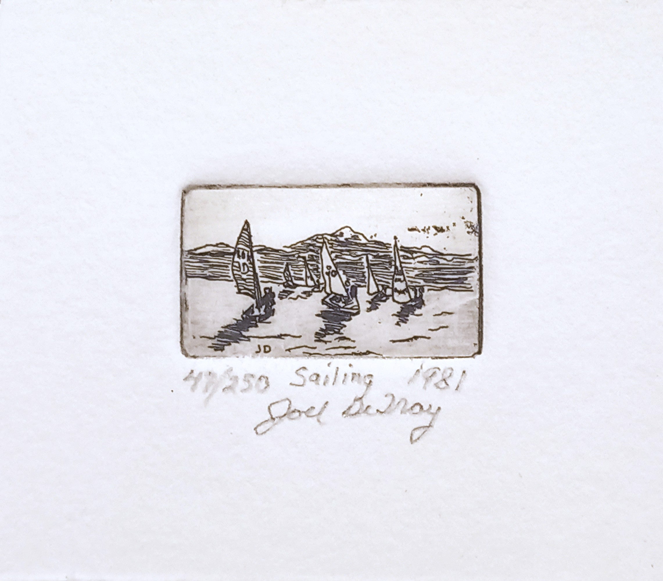Mini Etchings by Joel DeTray