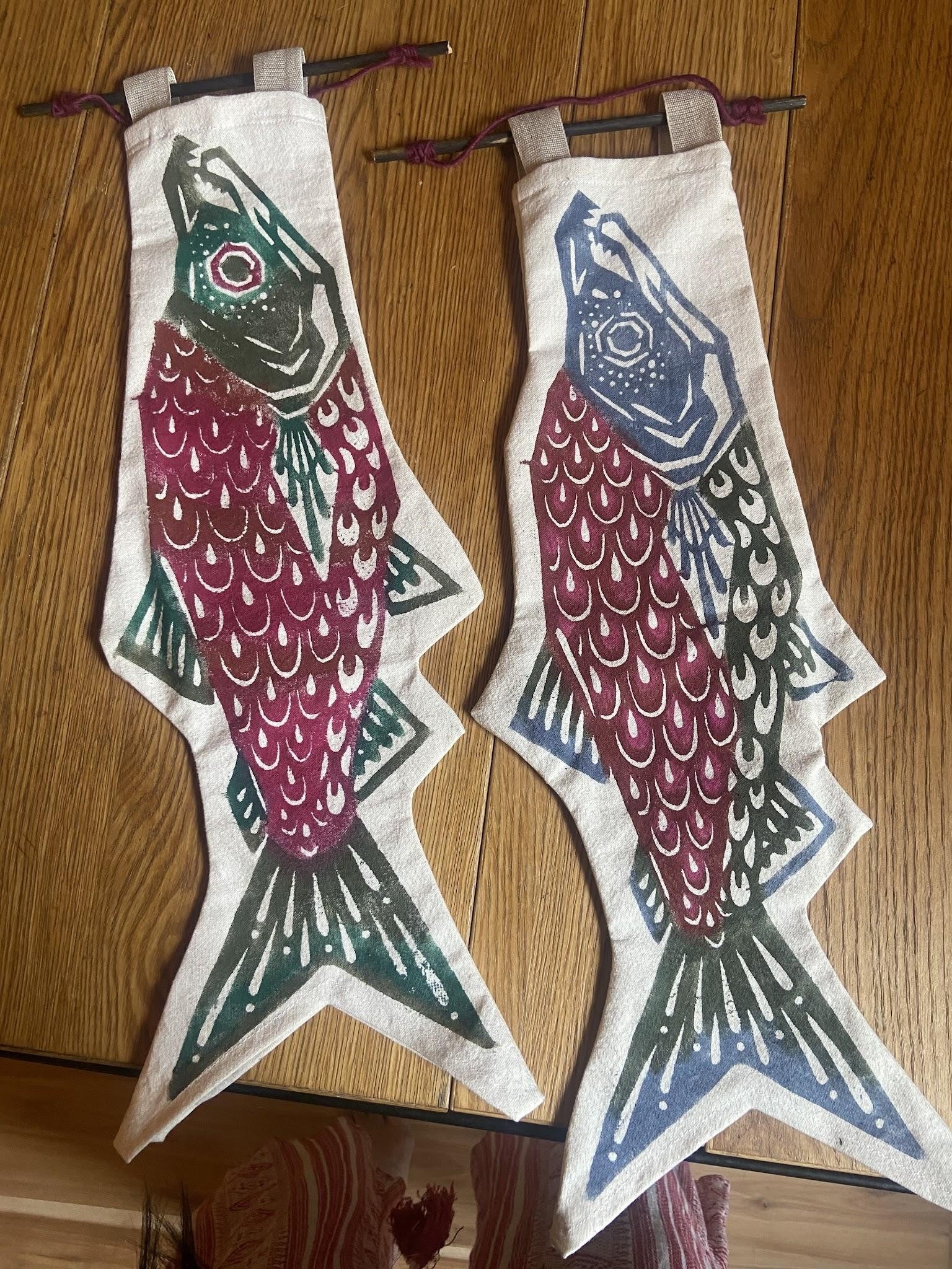 Small Salmon Banner