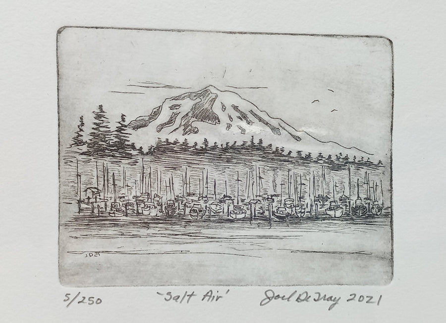 Small Etchings by Joel DeTray
