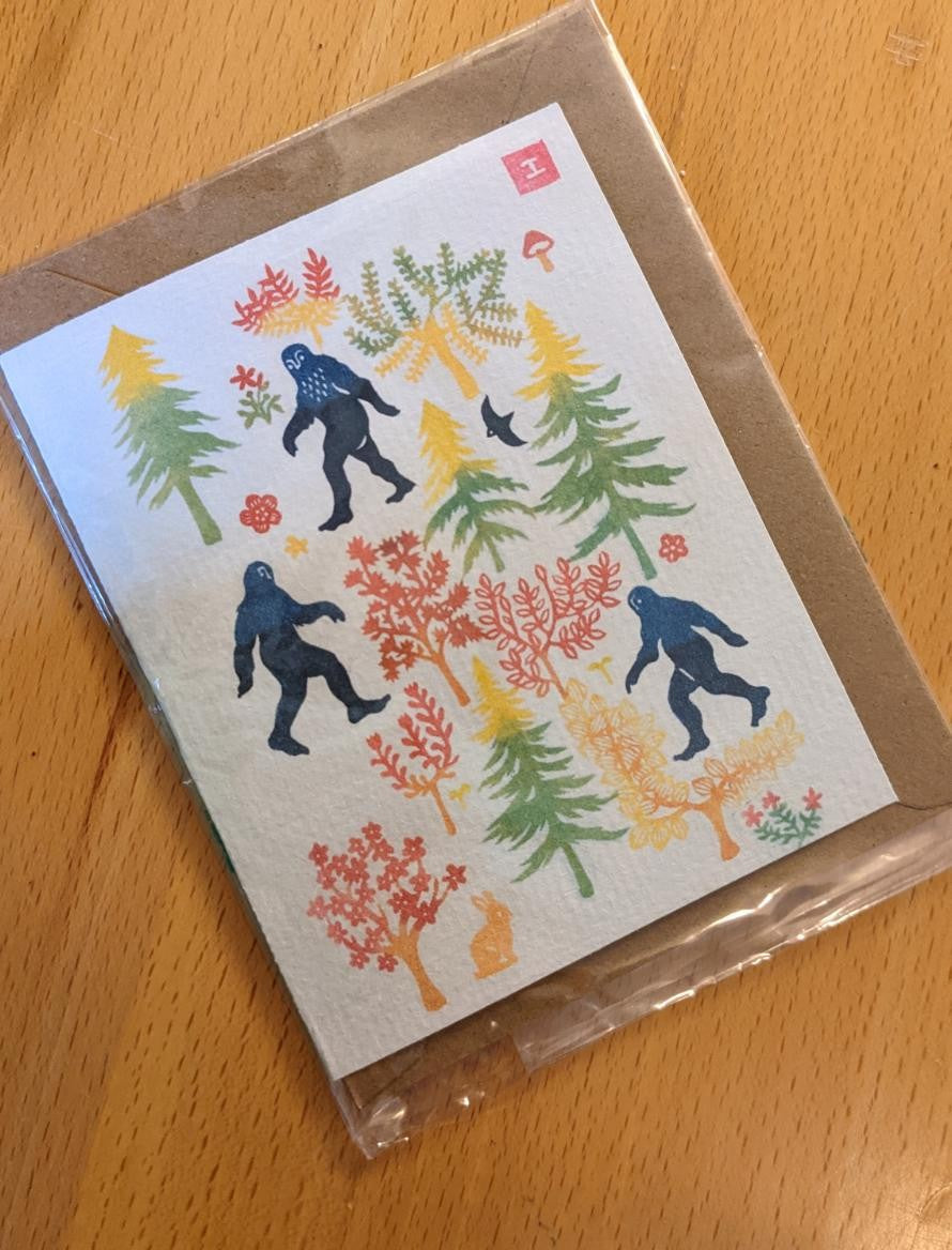 Sasquatch Card