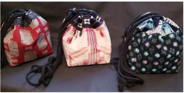 Assorted Drawstring Pouches by Katherine Ragghianti