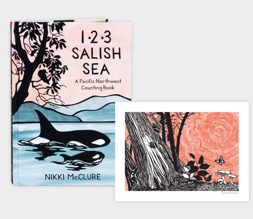 1, 2, 3 Salish Sea by Nikki McClure