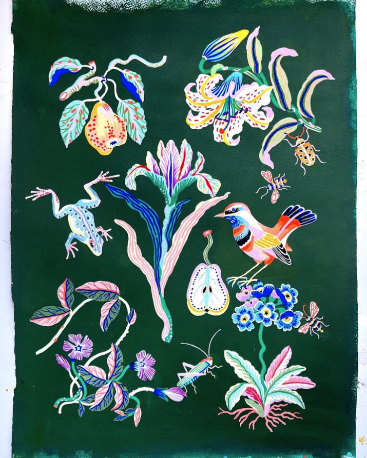 Botanic Print by Sarah Gordon