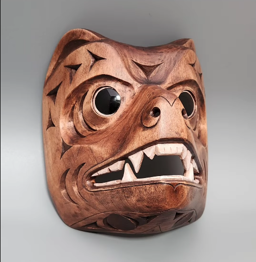 Bear Mask by NoiseCat Art