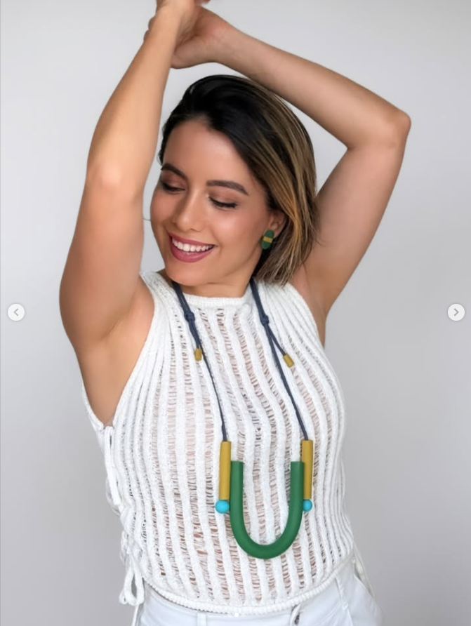 Green Bridge Earrings