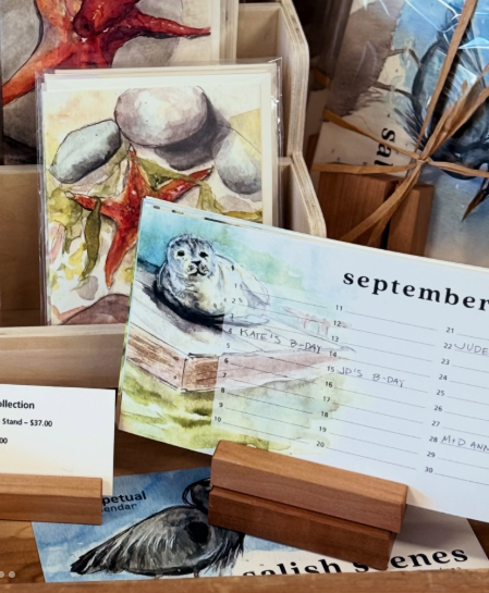 Salish Scenes Perpetual Calendar