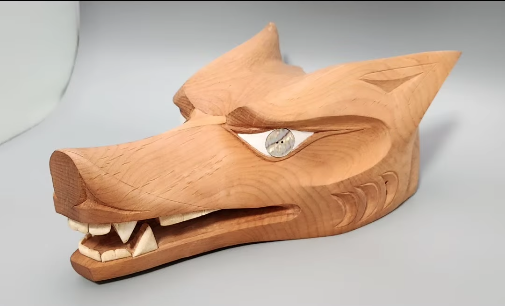 Coyote Mask by NoiseCat Art
