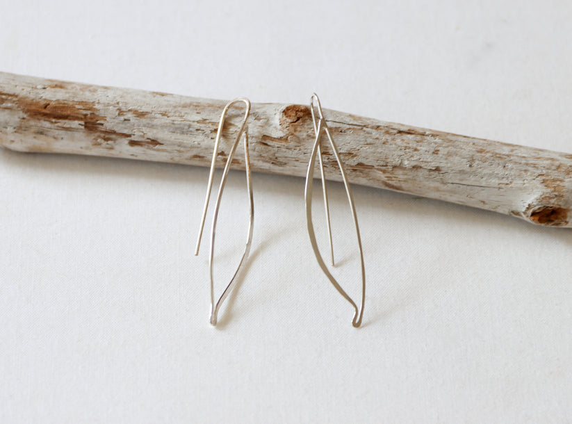 Sage Leaf Earrings