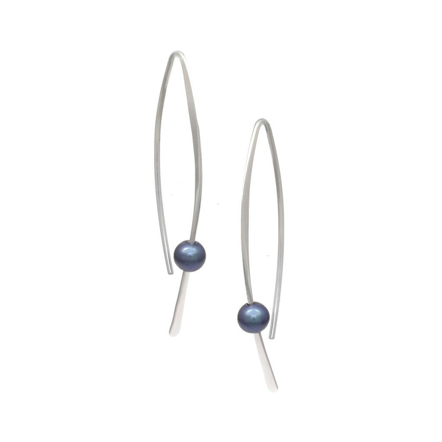 Silver Ibis Earrings