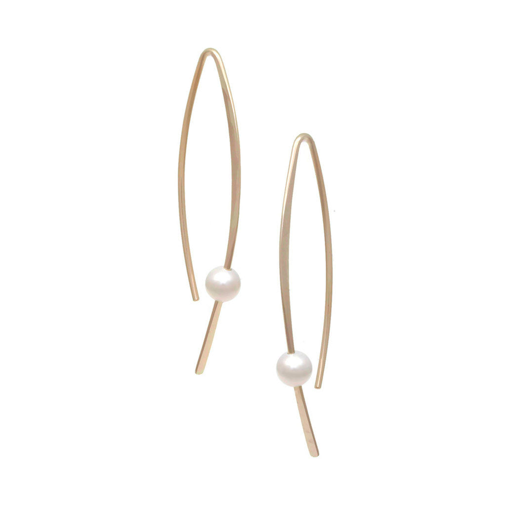 Gold-Filled Ibis Earrings