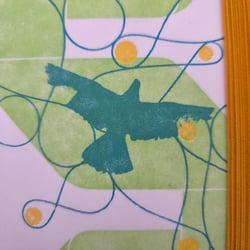 Tasting the Air: Poems of Love + Loss Blackout Poetry Zine