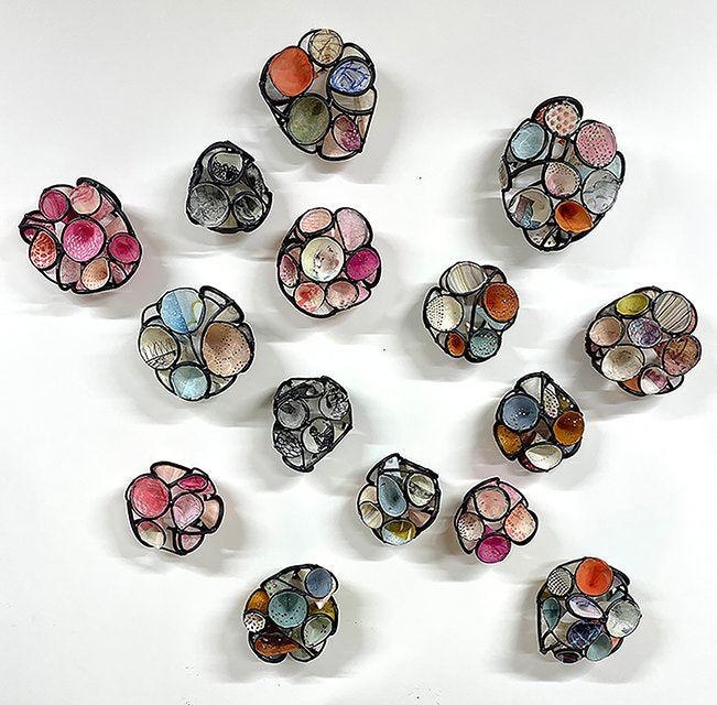 Assorted Large Chrysalis Hives by Rickie Wolfe