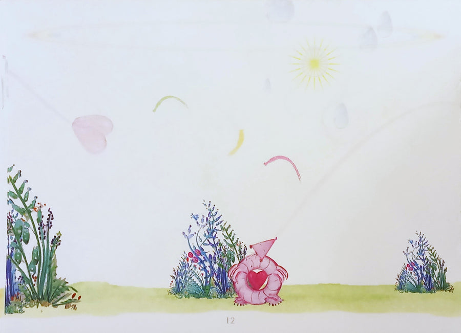 When Tears Fall Like Rain Mini Book by Rosette Gault