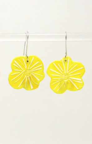 Wildflower Earrings by Sally Prangley