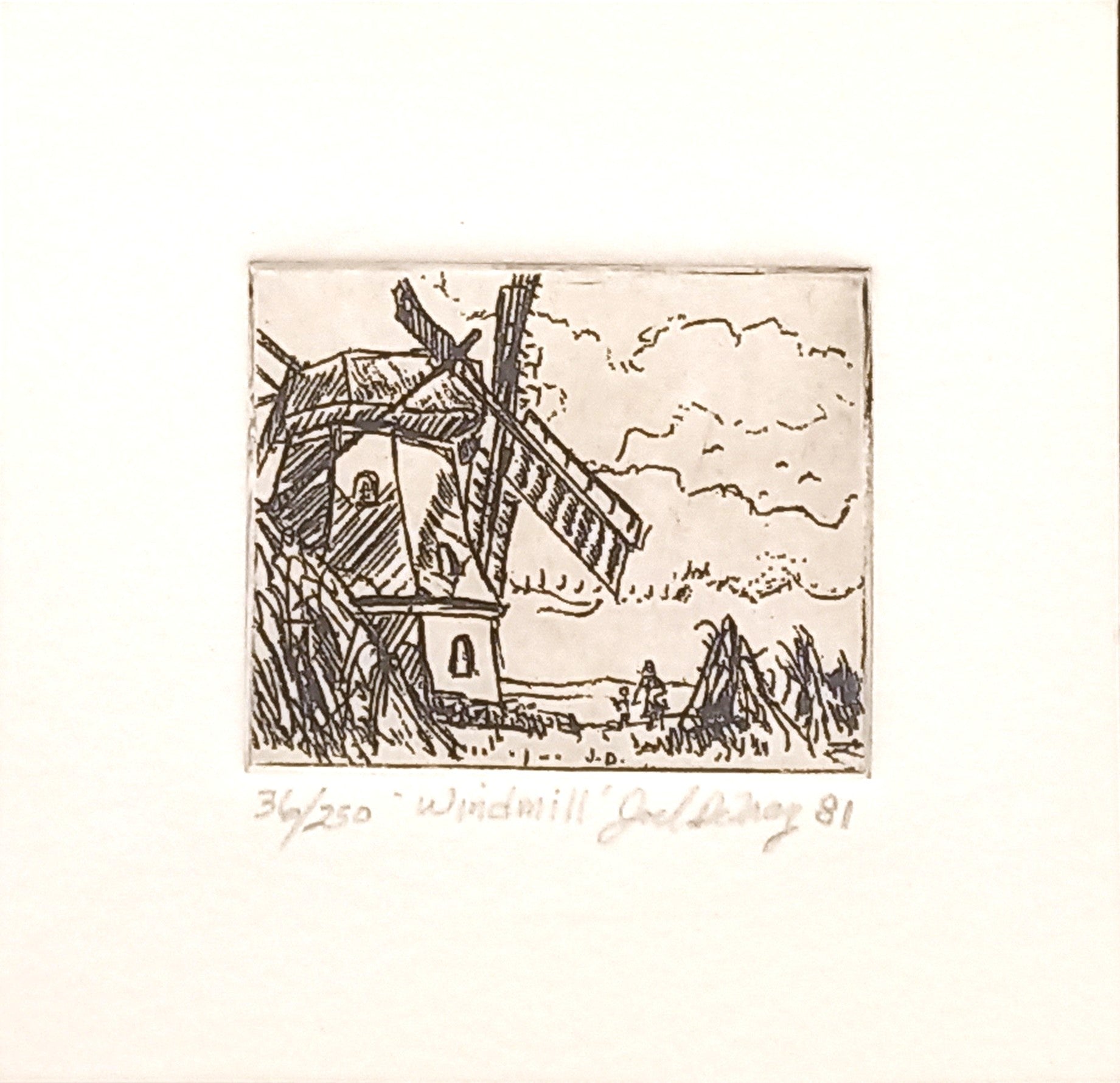 Mini Etchings by Joel DeTray