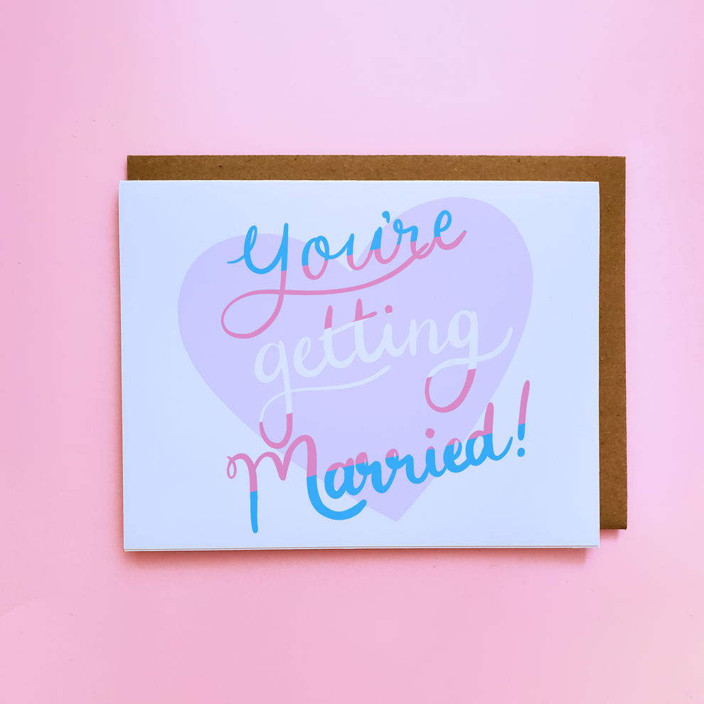 Getting Married Trans Card