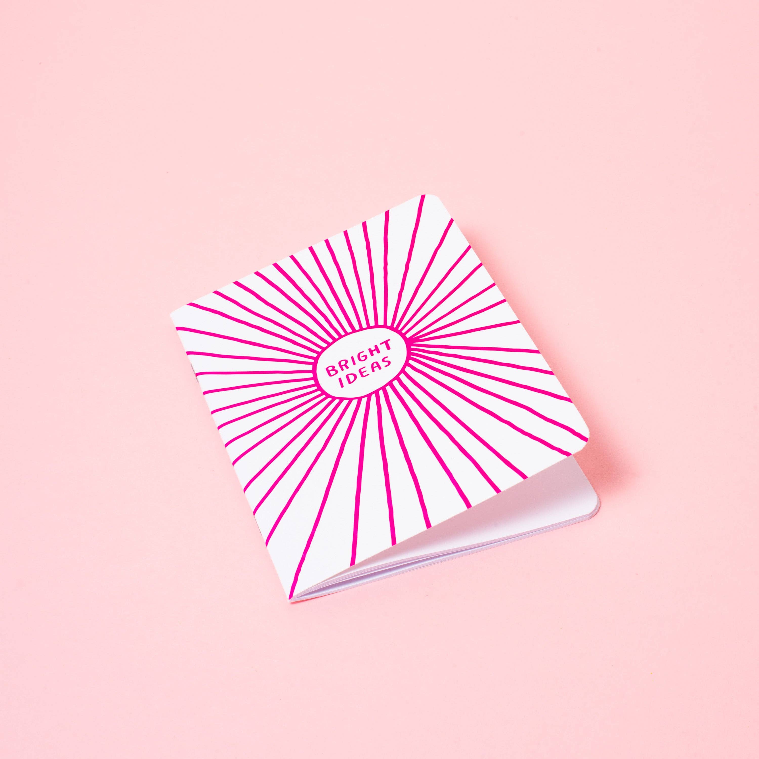 Bright Ideas Sunburst Softcover Blank Notebook