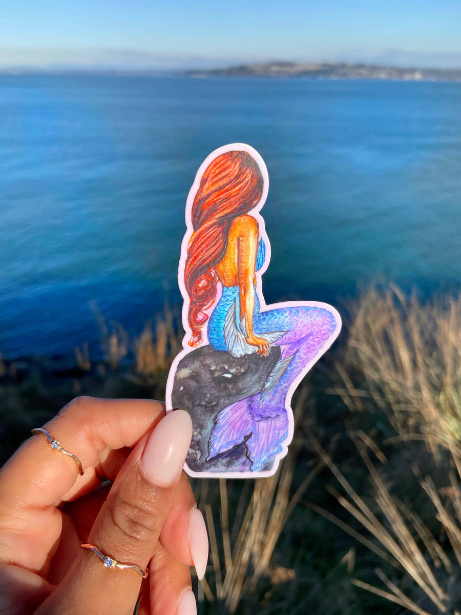 Magical Mermaid Glitter Vinyl Sticker