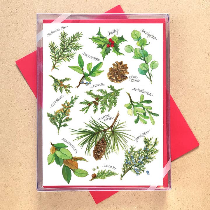 Winter Foliage Boxed Holiday Cards