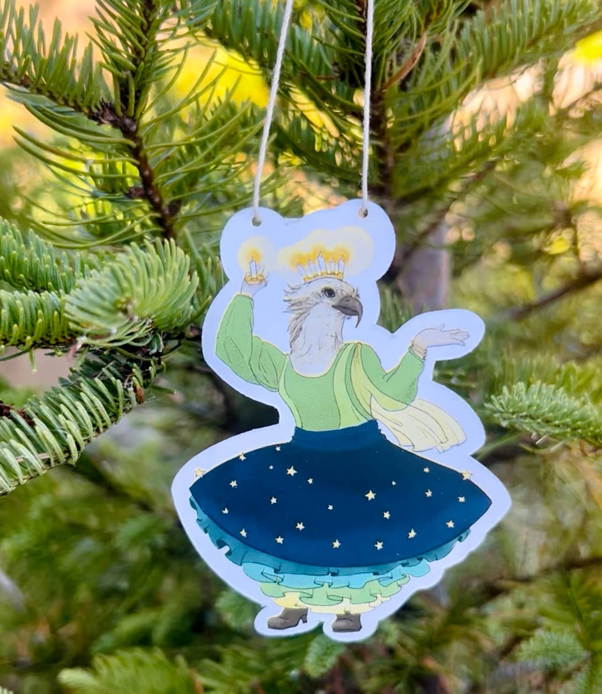 Osprey Lucia Paper Ornaments 