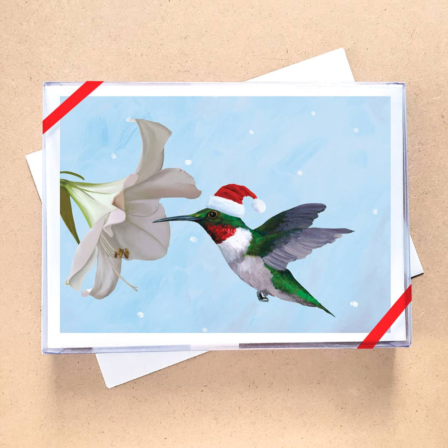 Hummingbird Boxed Holiday Cards