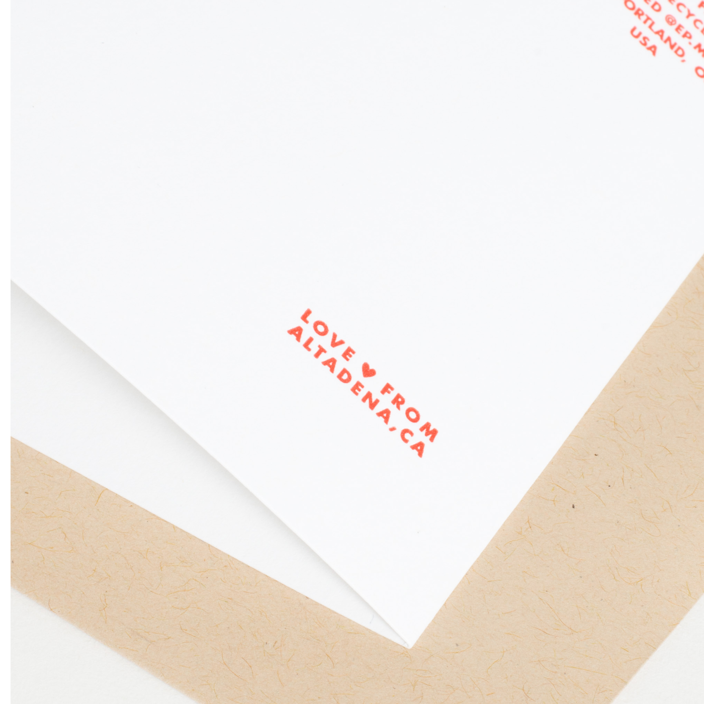 Congrats Doves Letterpress Greeting Card by Fugu Fugu