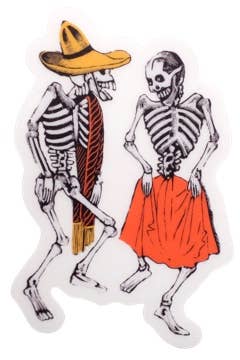 Fandango Skelly Sticker, USA