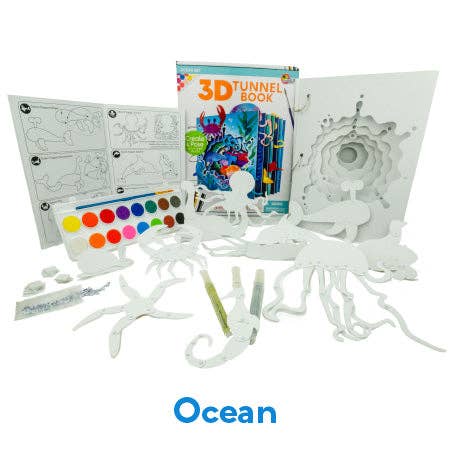 Ocean 3D Tunnel Book (Deluxe Size)