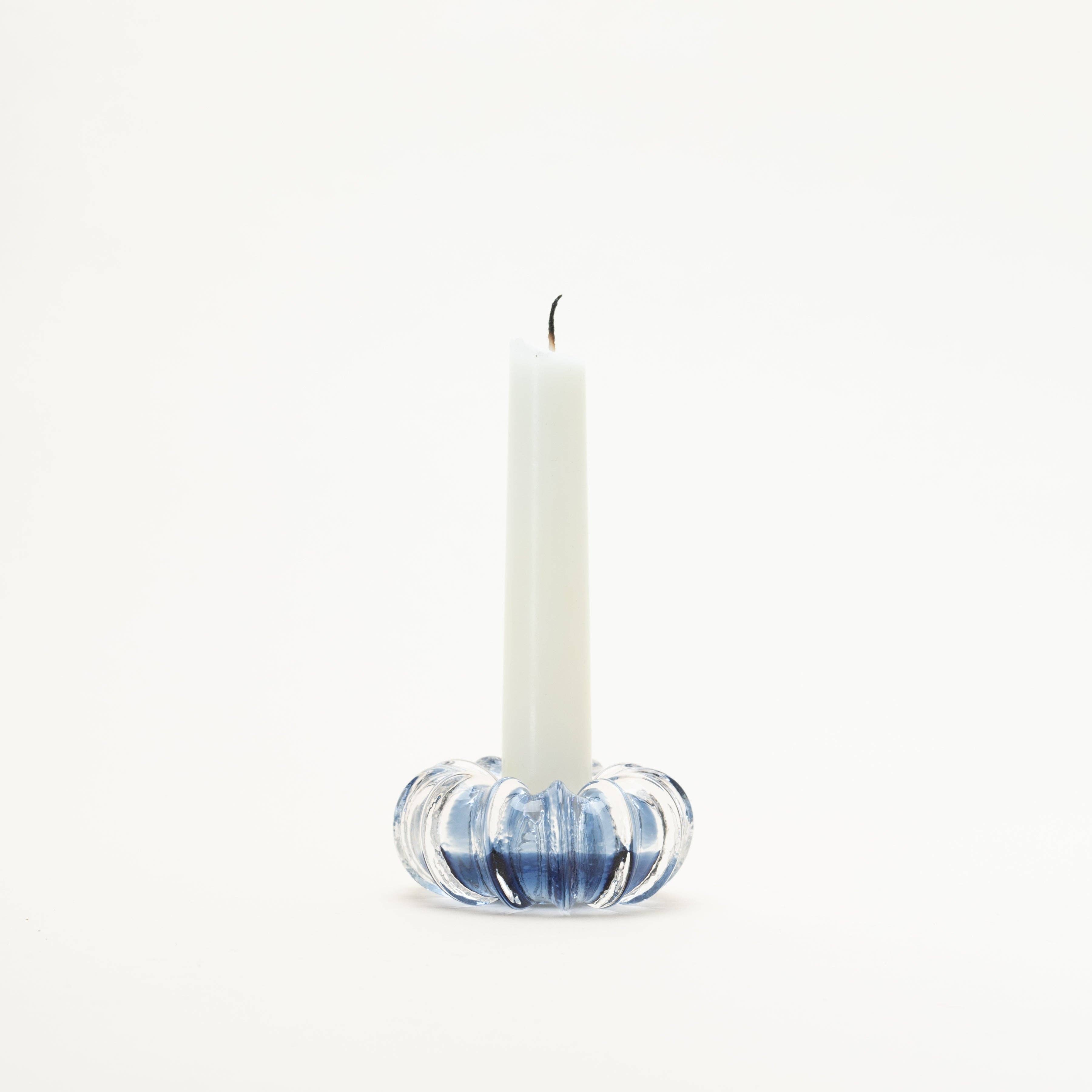 Optic Candle Holder: Violet