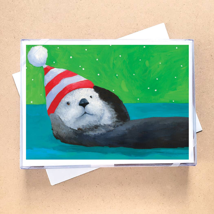 Otter Boxed Holiday Cards