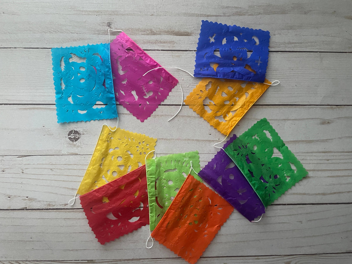 Mini Papel Picado: Dia de Muertos