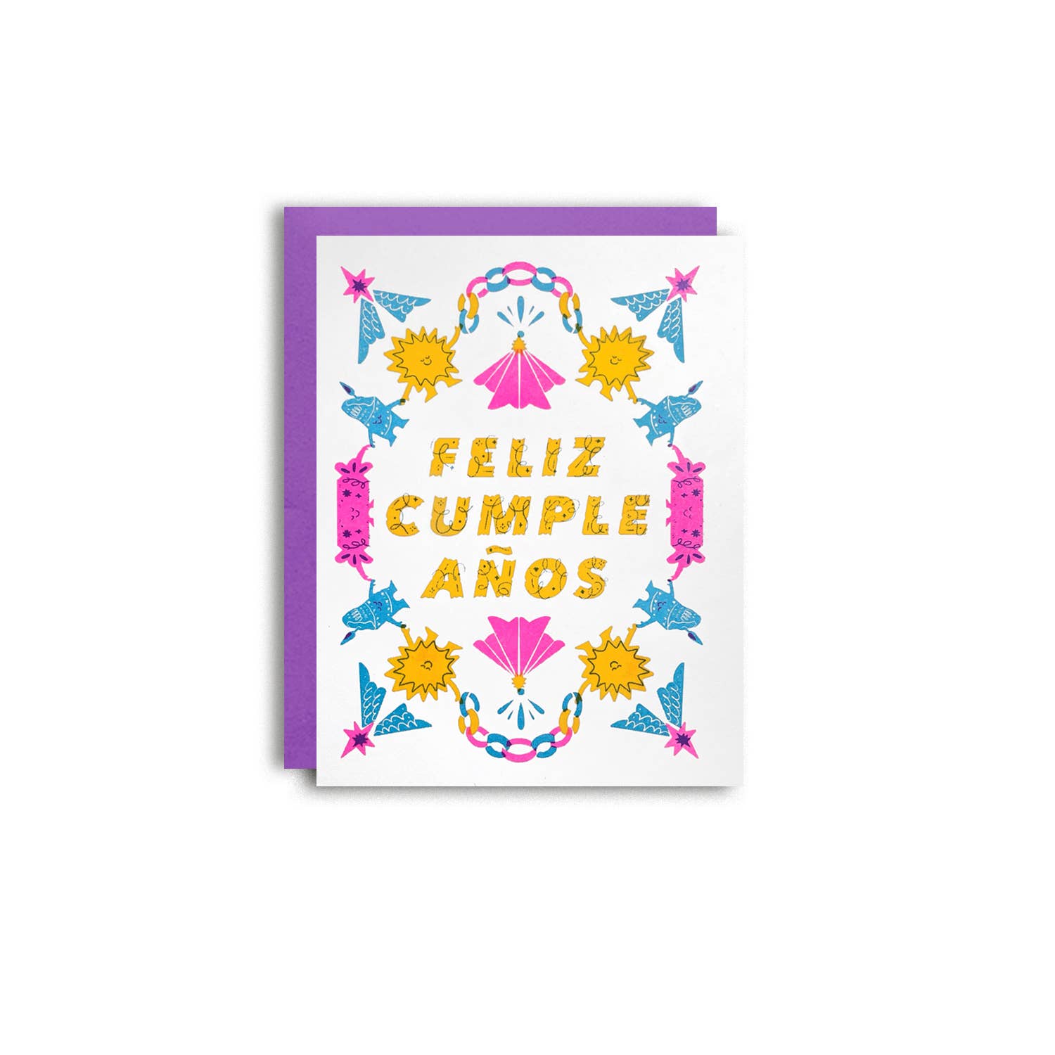Feliz Cumpleanos Fiesta Spanish Birthday Card