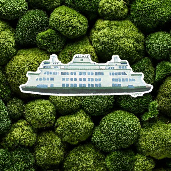 Ferry Sticker - Washington State Ferry Vinyl Sticker