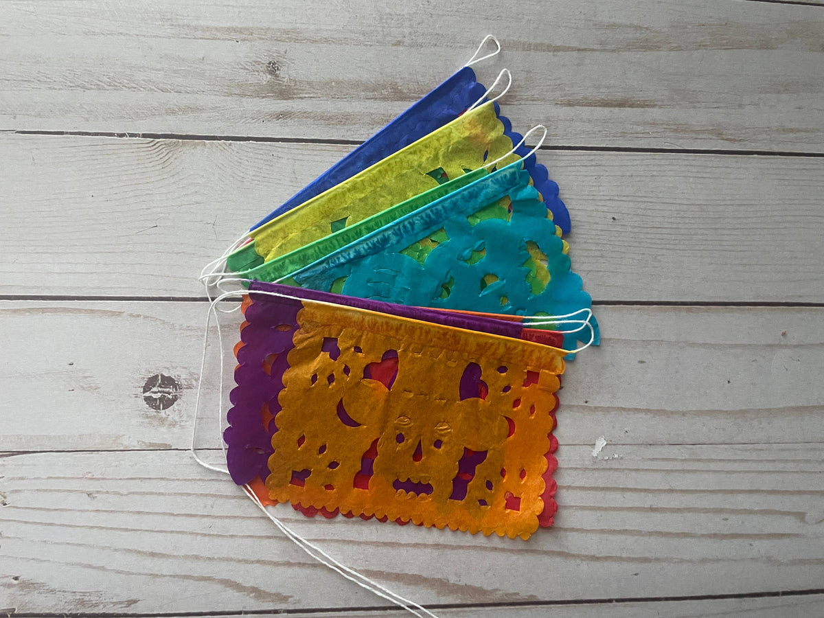 Mini Papel Picado: Dia de Muertos