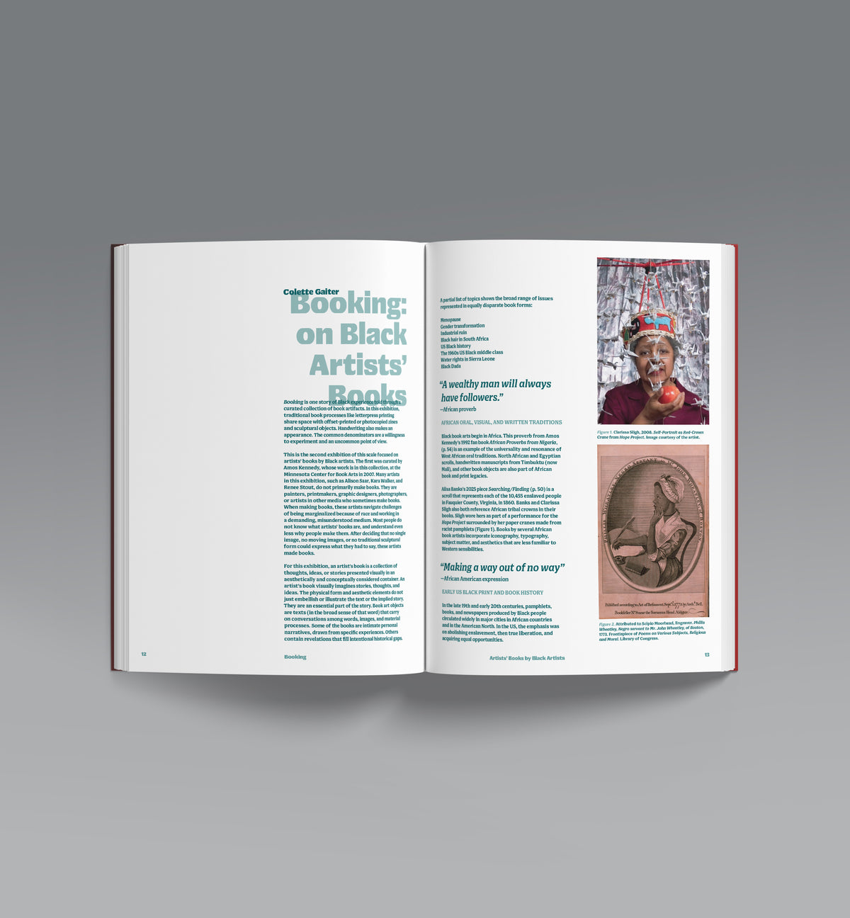 Booking: Artist Books by Black Artists
