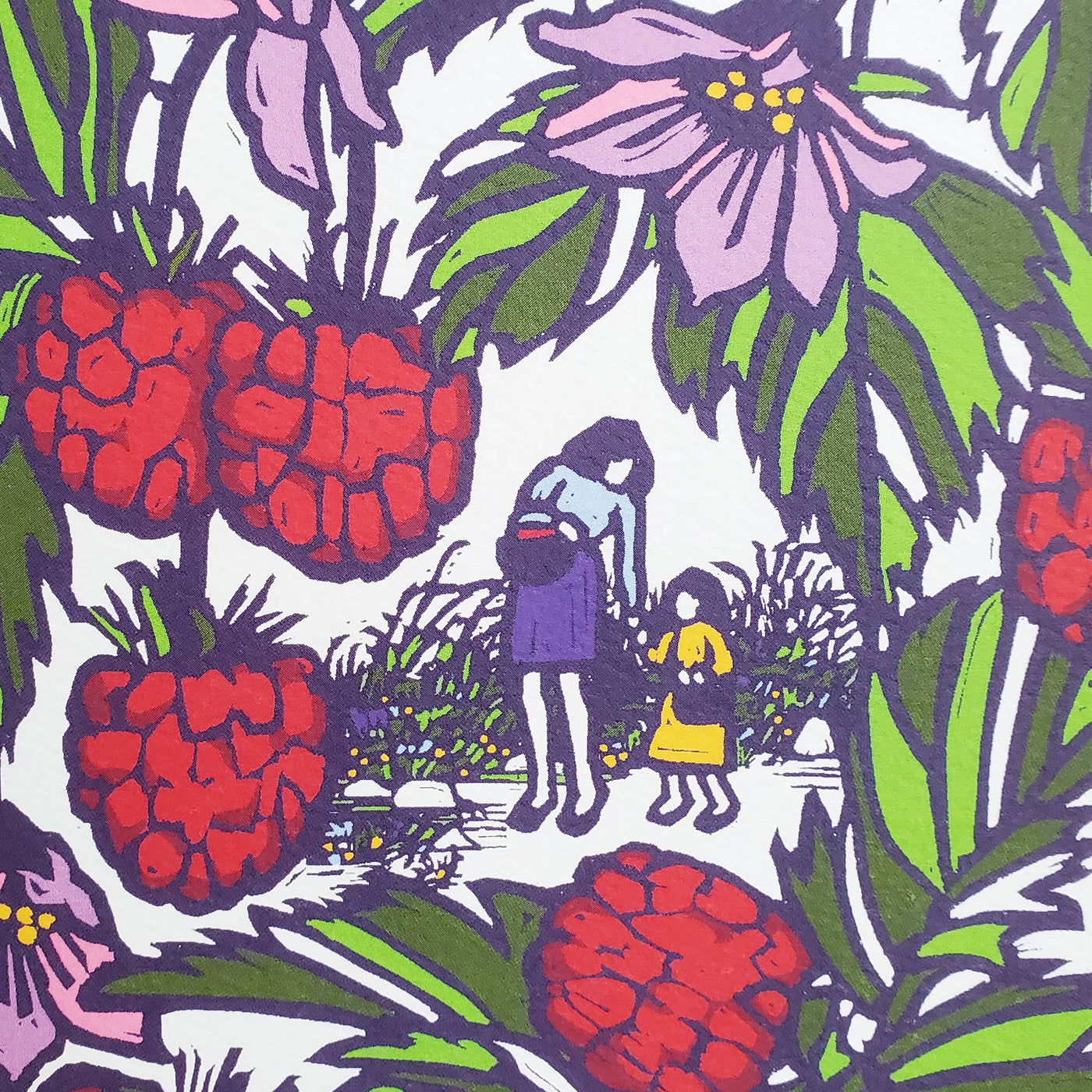 Happy Mother's Day Mama Raspberry, Baby Greeting Card
