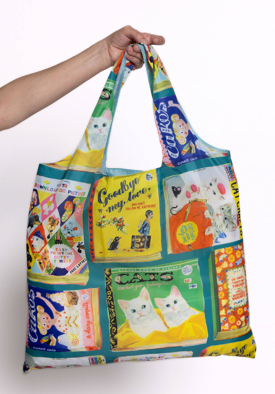 Useless Books Art Sack® by Anna Hoyle - Reusable Tote