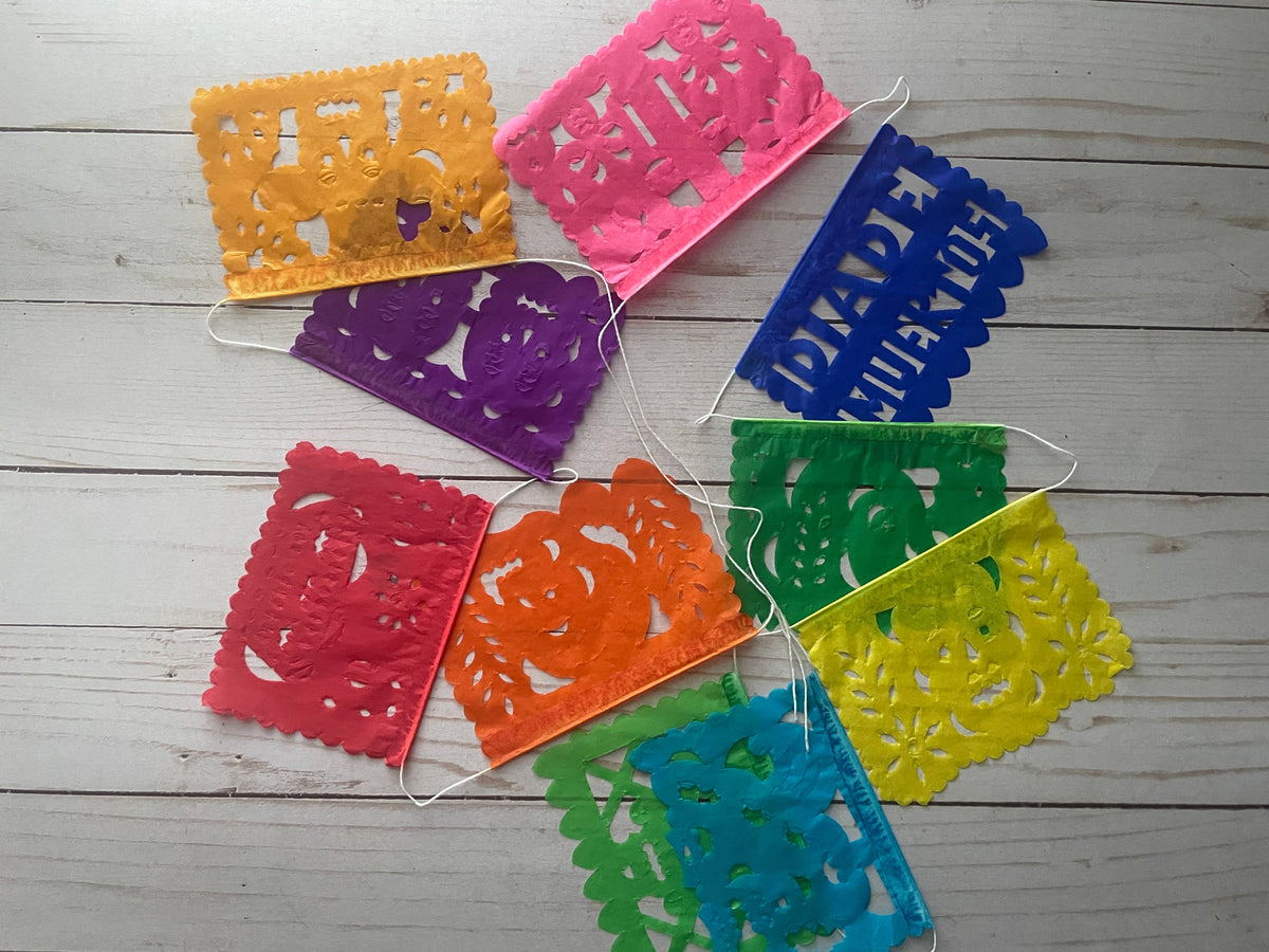Mini Papel Picado: Dia de Muertos