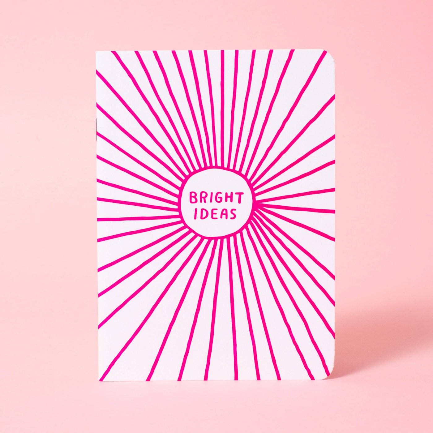Bright Ideas Sunburst Softcover Blank Notebook