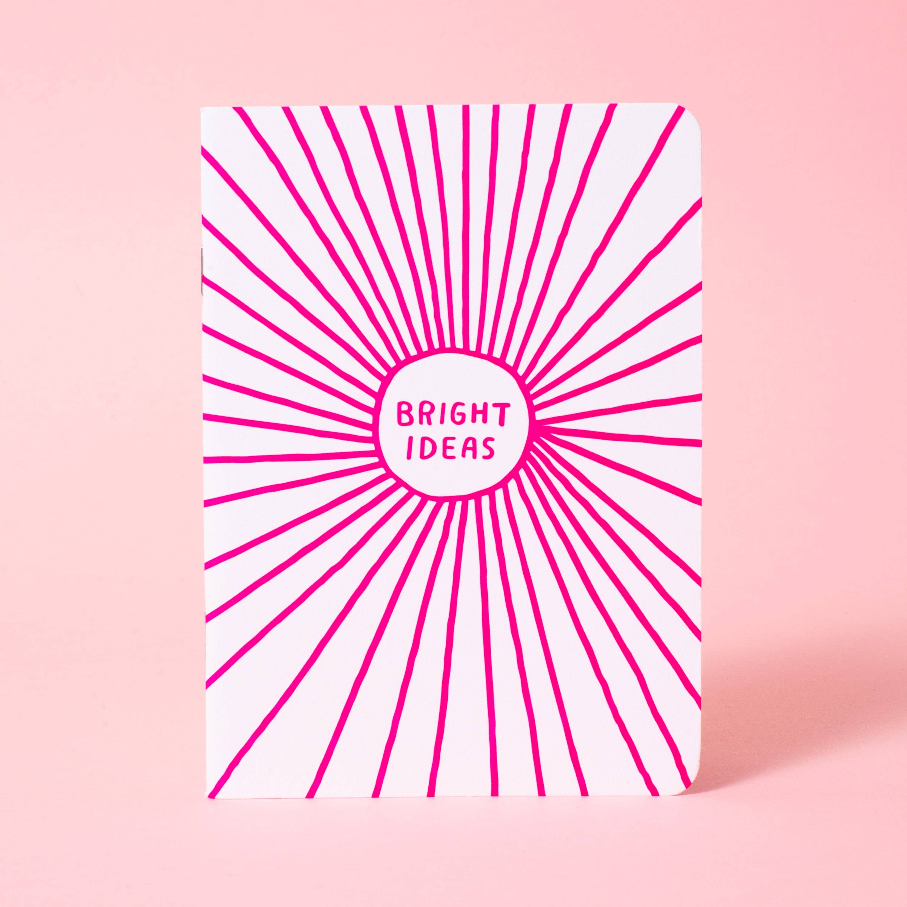 Bright Ideas Sunburst Softcover Blank Notebook