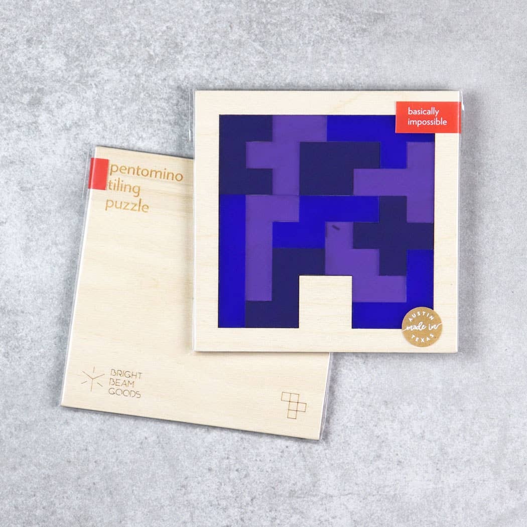 Basically Impossible Square Pentomino Puzzles: Rainbow