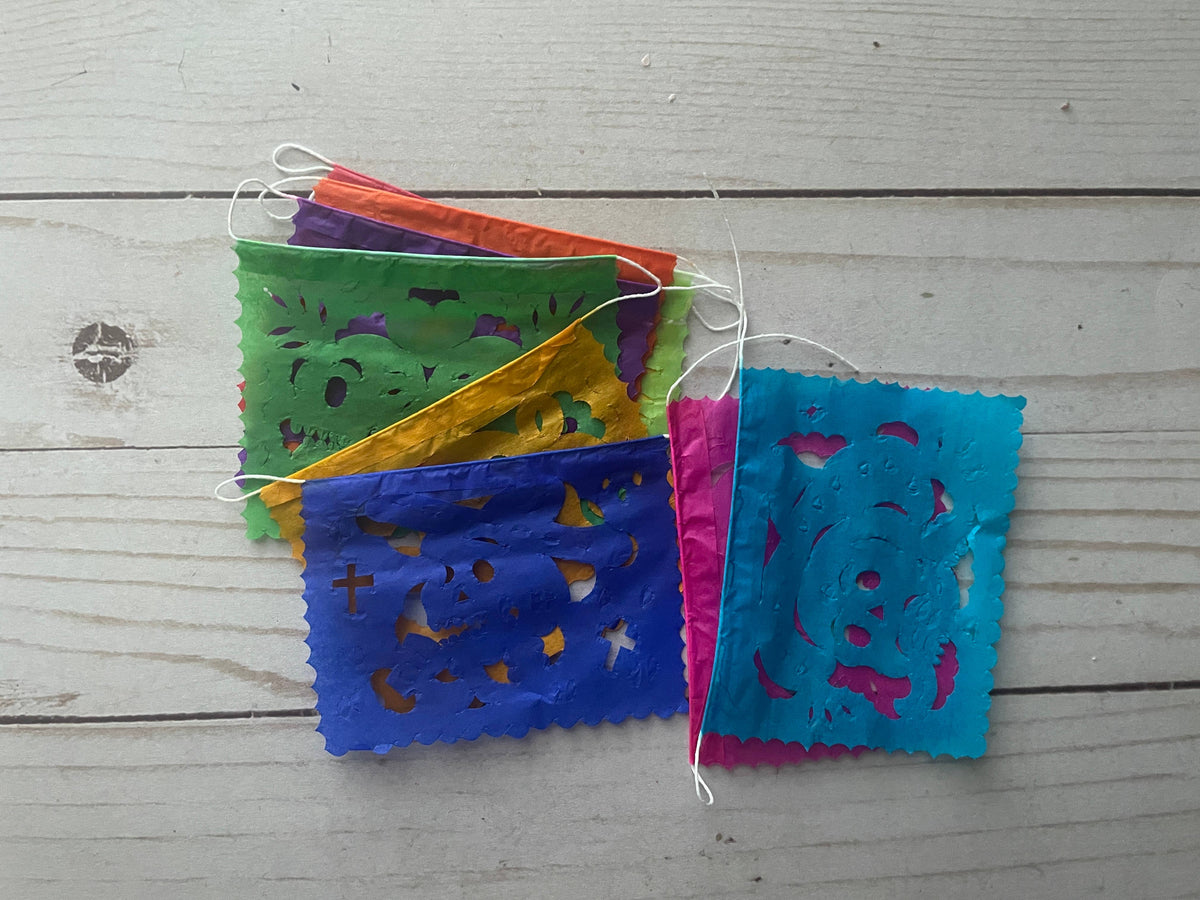 Mini Papel Picado: Dia de Muertos