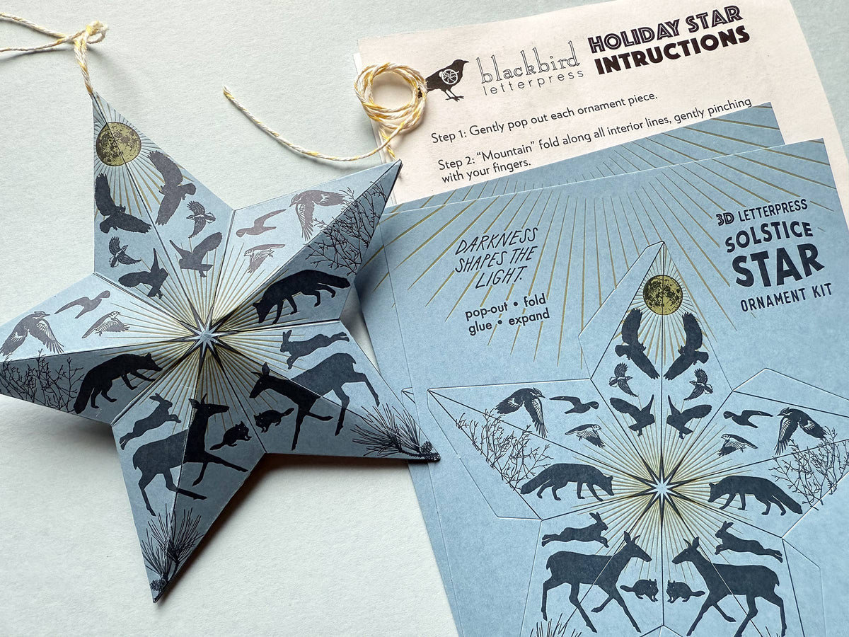 Holiday Solstice Star DIY Ornament Kit