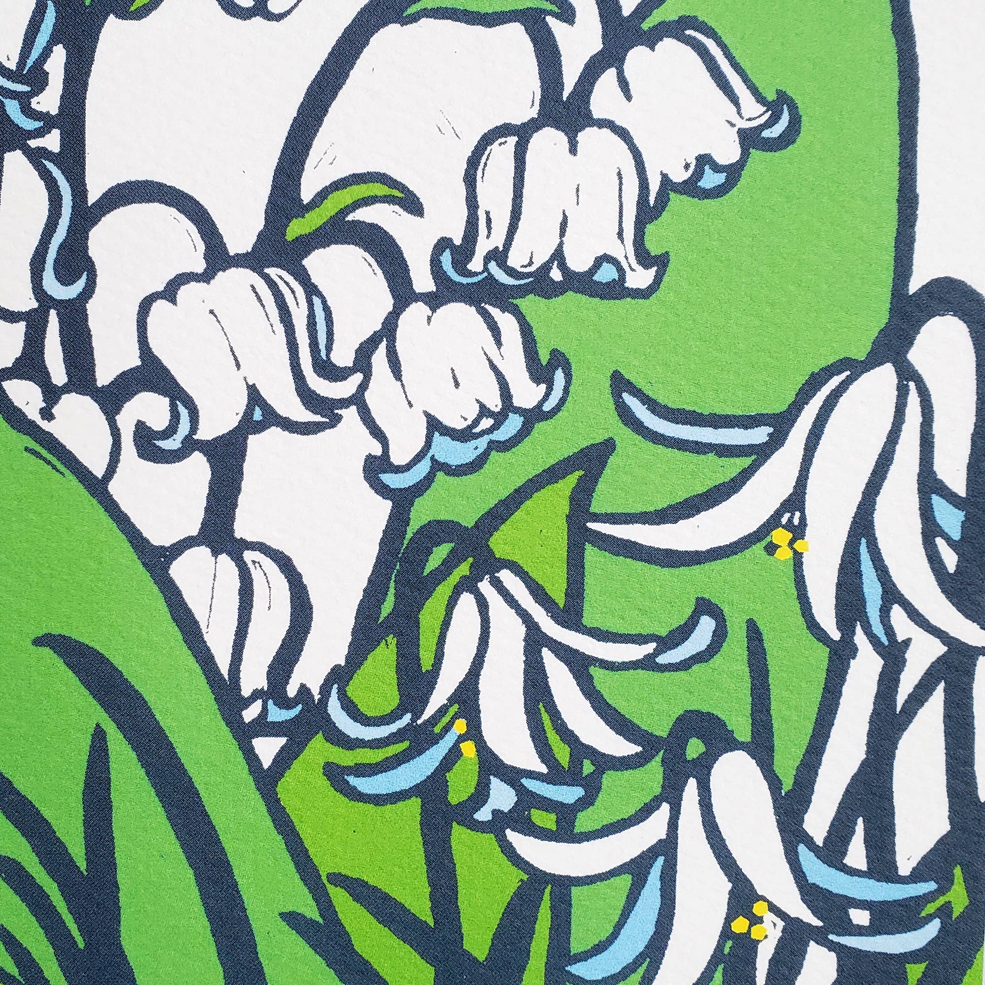 Spring Lily of the Valley Card