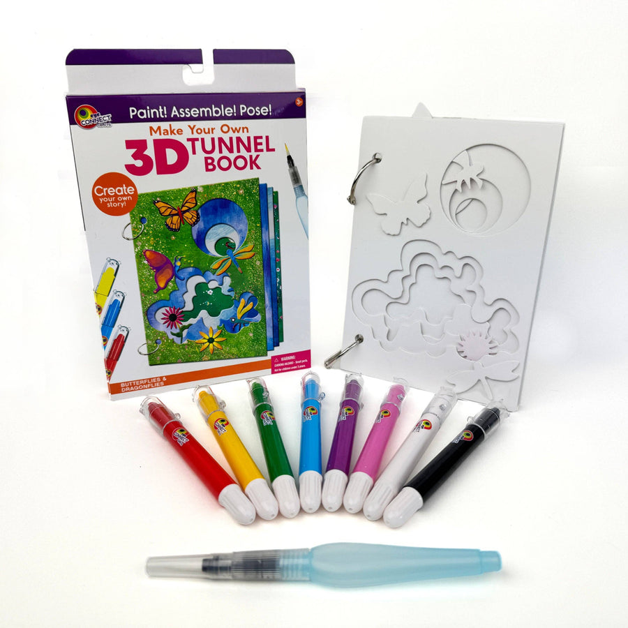 Dragons Flies and Butterflies 3D Tunnel Book (Medium)