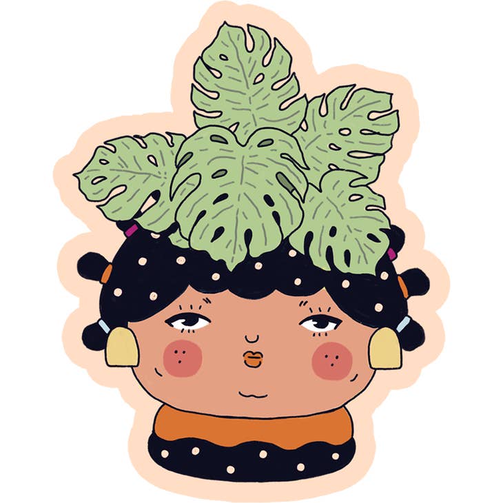 Plant People Monstera Sticker